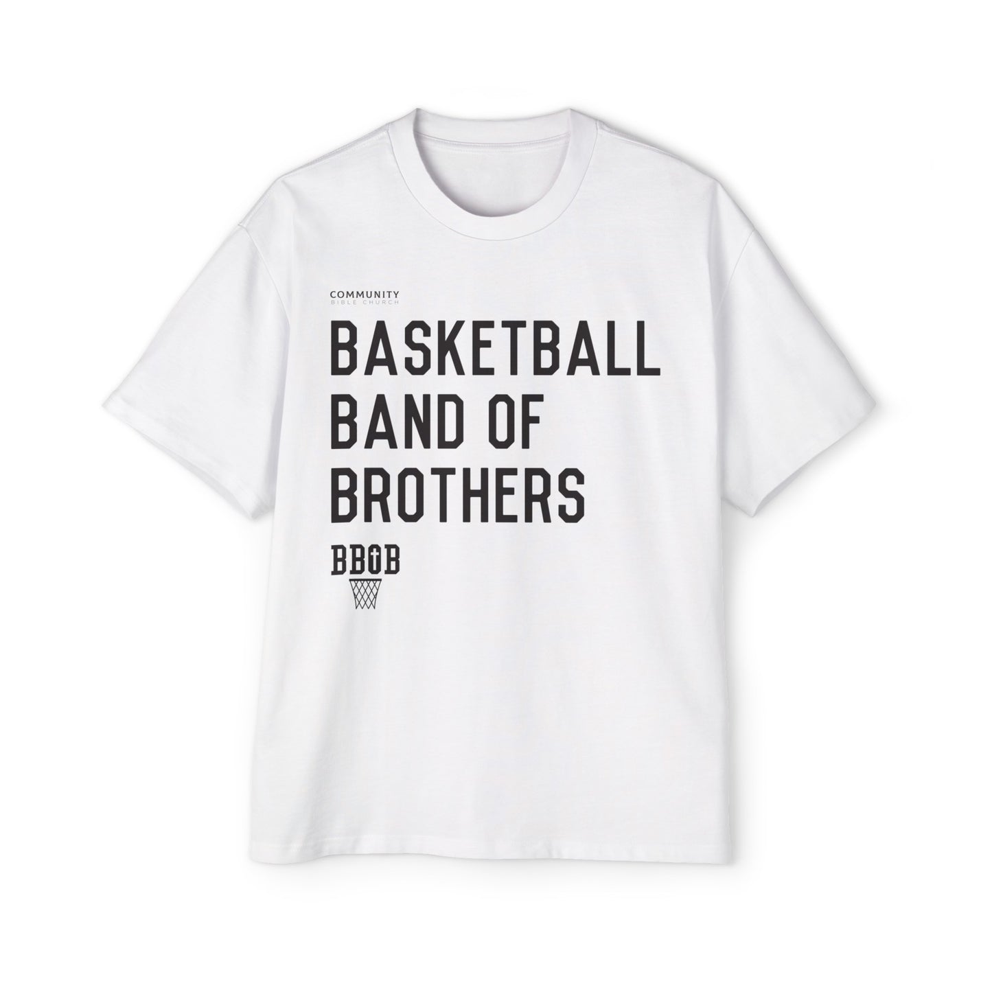 Heavy Oversized Basketball Band of Brothers Tee