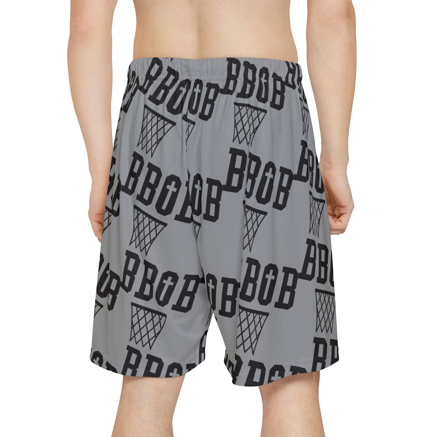 BBOB Gray Pattern Shorts