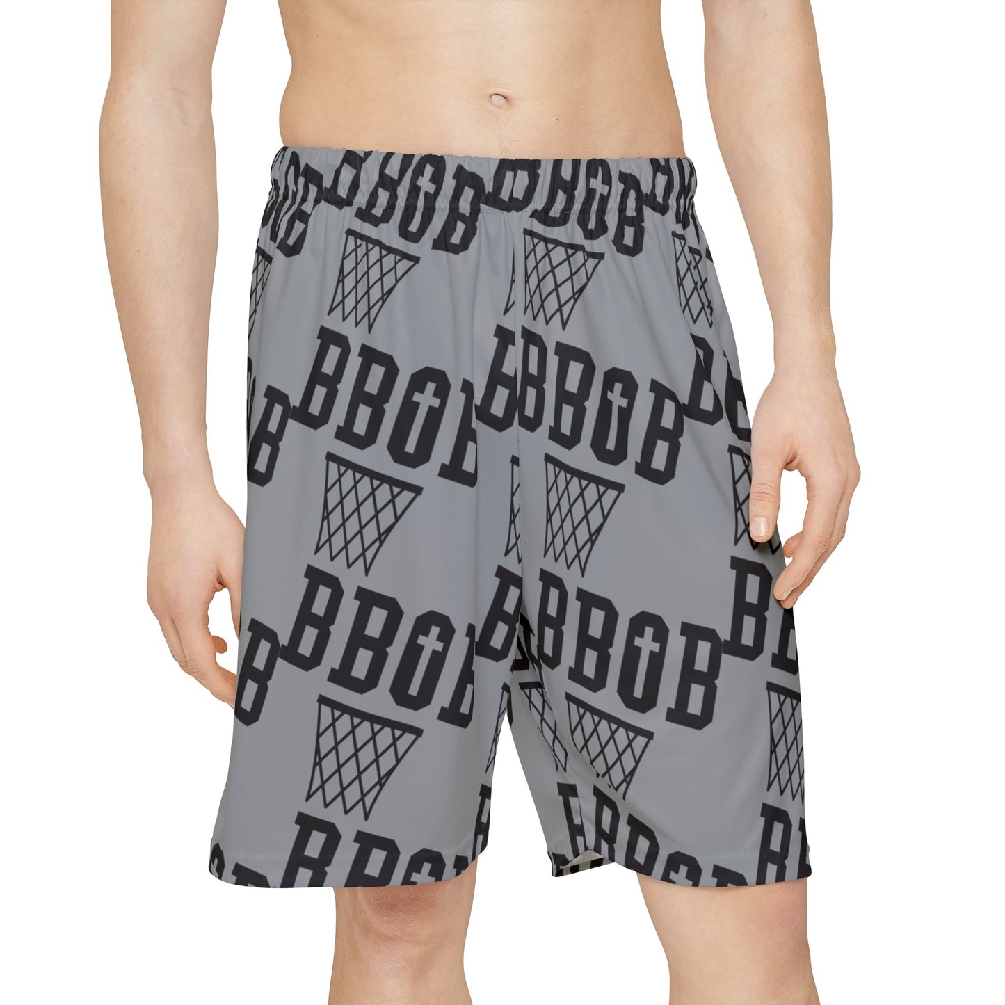 BBOB Gray Pattern Shorts